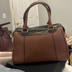 Calvin Klein Brown and black